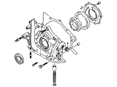 Chevy Tracker Oil Pump Rotor Set - 91177686