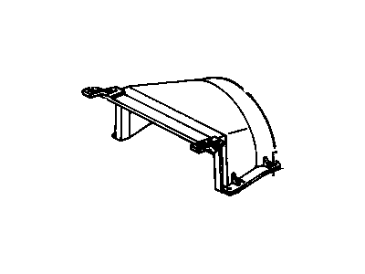 GMC P3500 Fan Shroud - 15995937