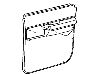 Chevy 15680515 Door Trim Panel