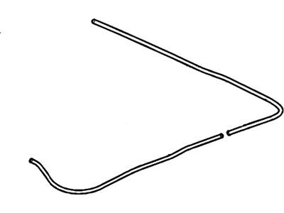 Cadillac SRX Sunroof Cable - 20945787