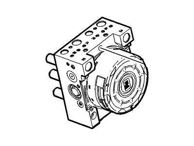 Cadillac 22997124 MODULE,ELECTRONIC BRAKE CONTROL (W/BRAKE PRESSURE MOD VALVE)(INCLUDES 1,2)(4.730)