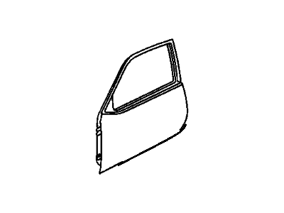 20717781 GM Door Shell, Front Driver Side Illustration 1 of 1