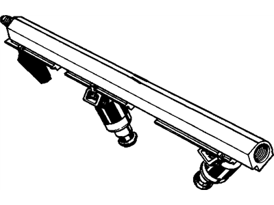 Oldsmobile 17113607 Fuel Rail