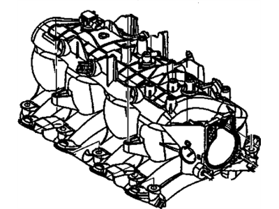 Chevy Avalanche 1500 Intake Manifold - 17113697