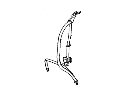 Chevy 88935240 Lap & Shoulder Belt