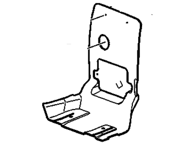 21993835 GM Carpet, Body Interior Trim, Rear Inner Illustration 1 of 1