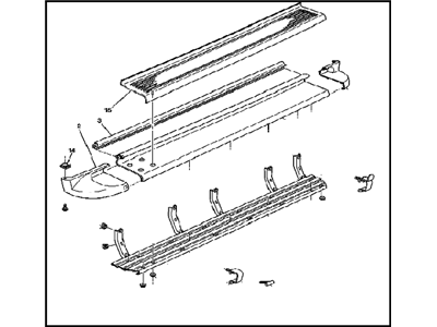 Chevy 15721405 Running Board