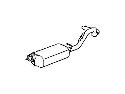 Chevy 15739875 Muffler