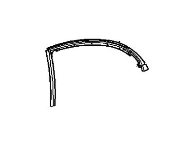 Oldsmobile 25737572 Door Weatherstrip Retainer