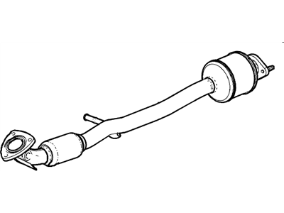 Chevy Spark Exhaust Pipe - 95146219