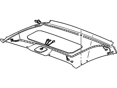 Pontiac 10318182 Headliner