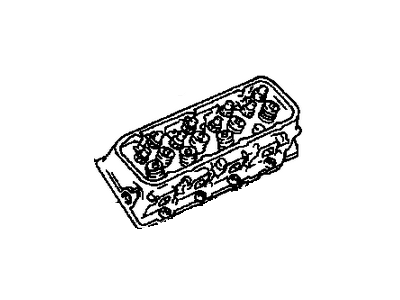 Chevy 12562922 Cylinder Head
