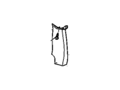 Chevy 15655696 Rear Corner Pillar
