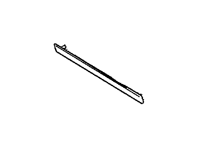 Cadillac 12480843 Lower Molding