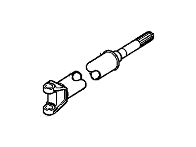 GMC K1500 Driveshaft Yokes - 15582090