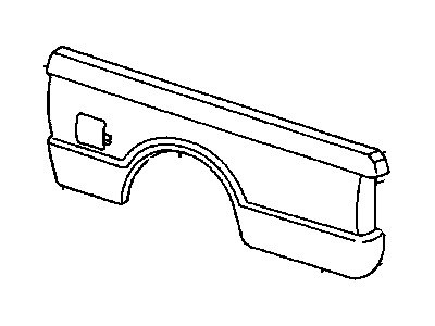 Chevy 15628321 Side Panel
