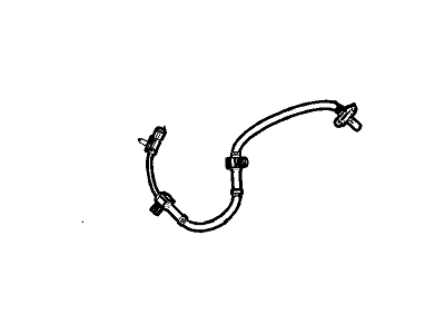 GMC 22761956 SENSOR,REAR WHEEL SPEED(INCLUDES 35,37,38)(LENGTH 703MM)(MATING CONNECT USE 19300543 2-WAY FEMALE WITH LEADS)