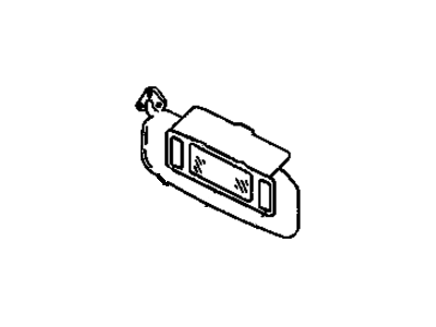 22608830 GM Visor, Passenger Side Illustration 1 of 1