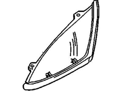 Chevy 10148596 Glass
