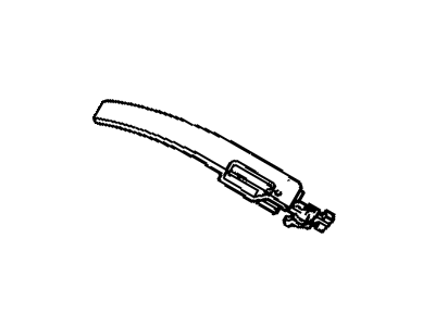 Chevy 16627463 Handle, Outside