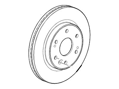 Chevy 22818355 ROTOR,FRONT BRAKE