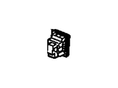 22548812 GM Instrument Light Rheostat Illustration 1 of 1