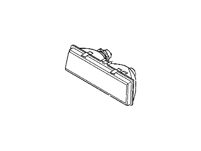 Cadillac 16516787 Lens & Housing