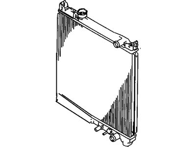 Chevy 30016408 Radiator