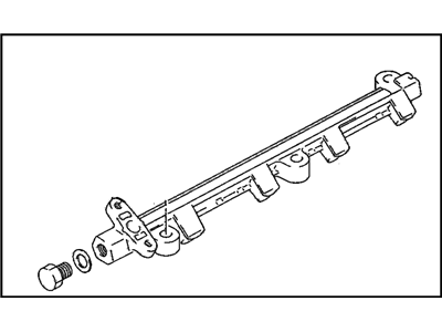 Chevy Tracker Fuel Rail - 91174244