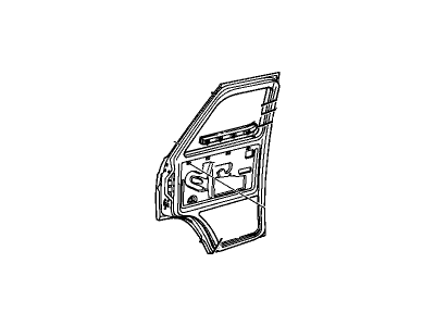 Chevy 15724984 Door Shell
