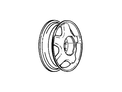 Chevy Lumina Spare Wheel - 12512824