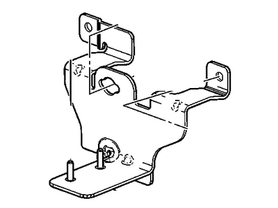 Chevy 23311159 BRACKET,BRAKE PRESSURE MOD VALVE