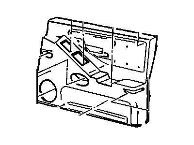 Oldsmobile 16634945 Door Trim Panel