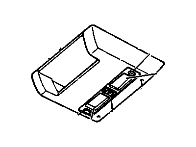 Chevy 10215104 Console Assembly