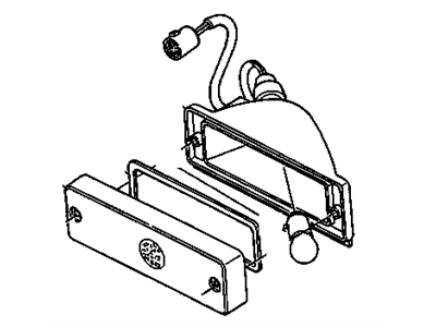 Chevy 94401209 Parking/Turn Lamp