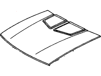 Chevy 22535441 Hood