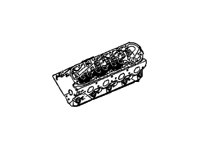 Chevy 12629058 Cylinder Head