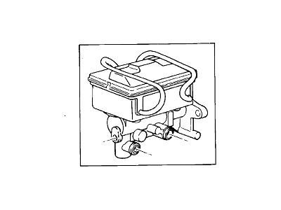 Chevy K30 Brake Master Cylinder Repair Kit - 14009145