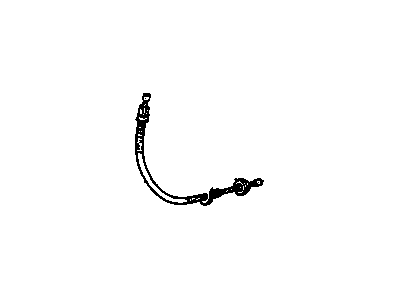 Oldsmobile 98 Parking Brake Cable - 25523196