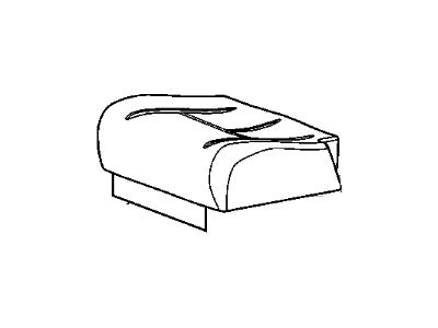 GMC 88976233 COVER,REAR SEAT CUSHION(NEUTRAL)