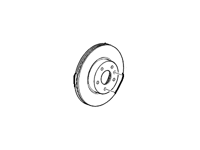 Cadillac 23495616 Rotor