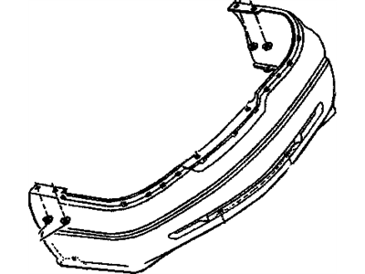 Chevy Lumina APV Bumper Cover - 10216117