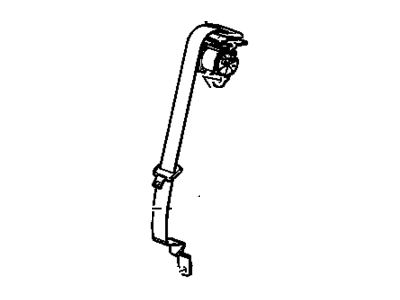 Chevy 19181679 Center Seat Belt