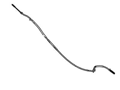 Chevy 23128409 Rear Cable