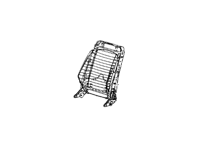Cadillac 90563120 Seat Back Frame