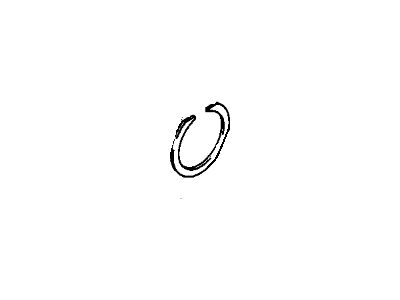 Chevy 91172341 Shaft Assembly Retainer Ring