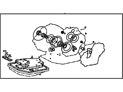 Pontiac 88974663 SEAL KIT,AUTOMATIC TRANSMISSION SERVICE(*KIT2)