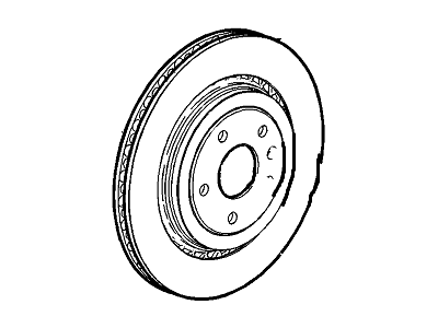 Chevy 20981822 ROTOR,REAR BRAKE(2 PIECE DESIGN)