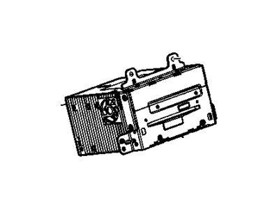 Cadillac 22856975 RADIO,RECEIVER & NAV