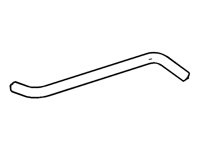Chevy 12624347 TUBE,FUEL PRESSURE REGULATOR VACUUM(232MM)